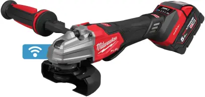 Aku úhlová bruska 125 mm Milwaukee M18 FSAGSVO125X-502X s kolébkovým spínačem, 2x Aku (18 V, 5,0 Ah), 4933493553 (MI4933493553)